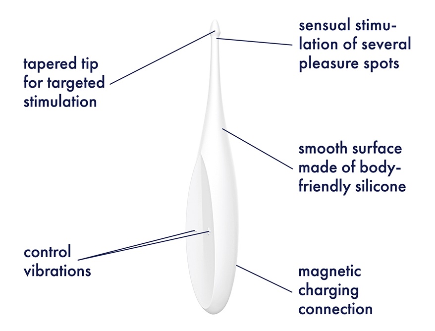 Buy Satisfyer - Twirling Fun - White — Online Shop — Take Toys Hong Kong