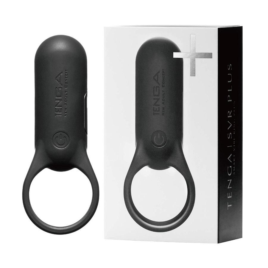 The Tenga SVR Smart Vibe Ring Plus is an update on the popul... Tenga - Smart Vibe Ring Plus - Black photo-11