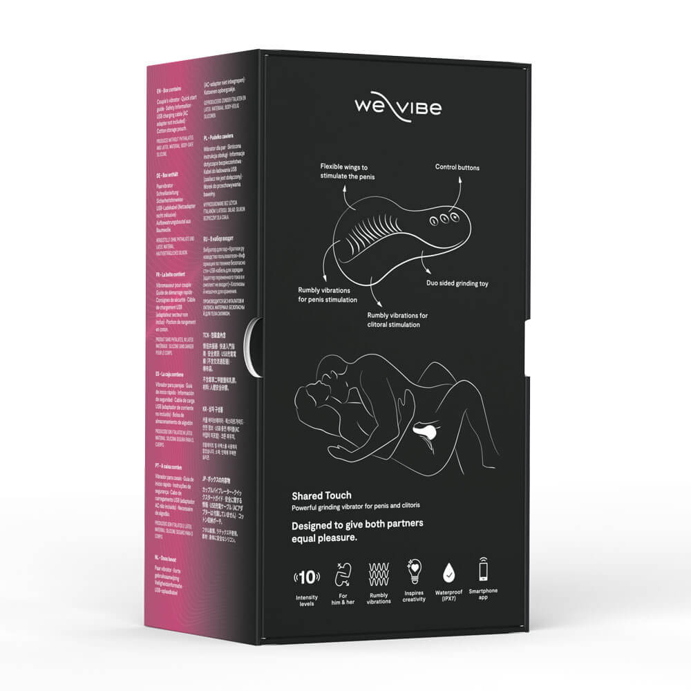 We-Vibe - Shared Touch Vibrator - Black photo-14