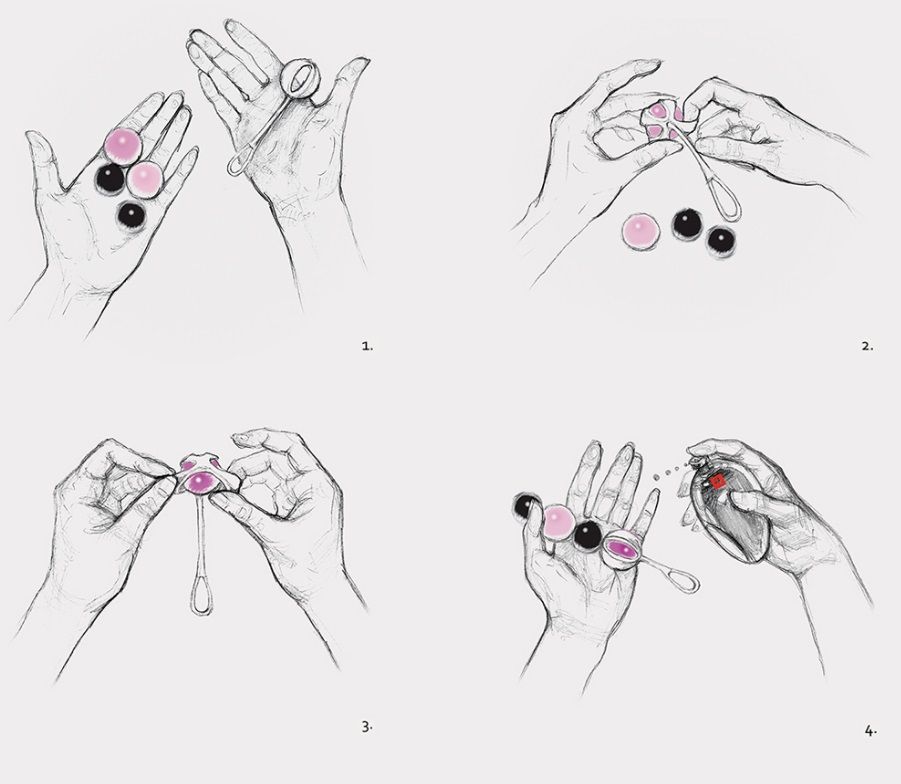 Geisha balls Magnetic – new and modern era of Kegel muscle e... Gvibe - Geisha Balls - Magnetic photo-5