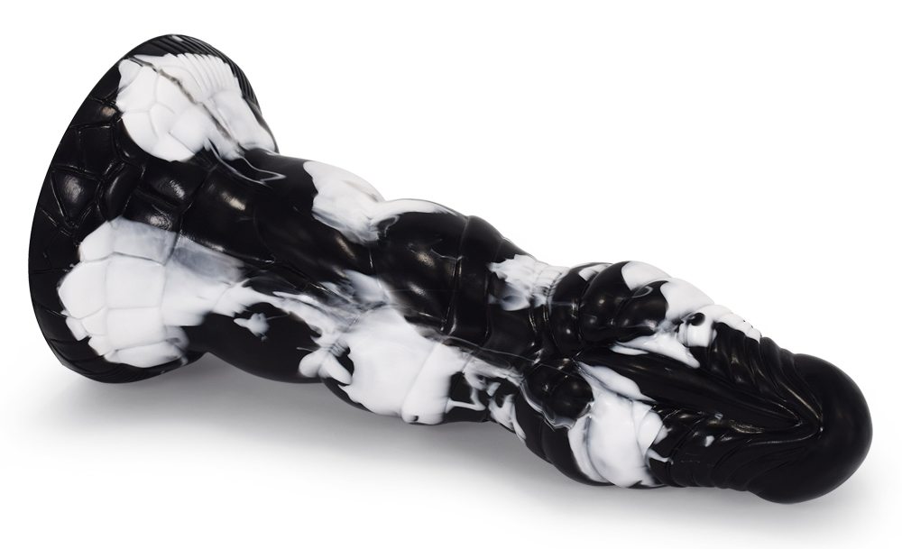 Ancient Mythical Beast–HaeChi animal anal plug, realistic an... FAAK - Mythical Beast HaeChi - Black/White photo-13