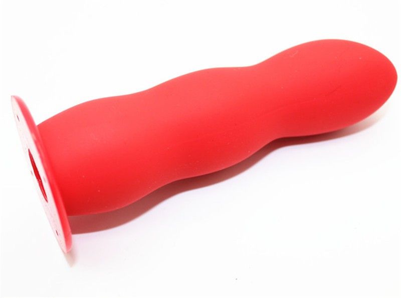 Aphrodisia - Strap On Curved Dildo 5″ - Red photo-7