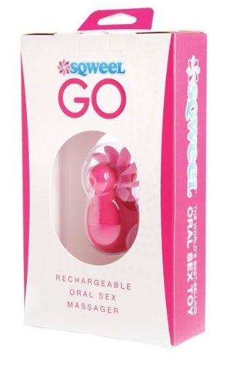 A pocket-sized clitoral vibrator with incredible power, the ... Sqweel - Sqweel Go Vibrator - Pink photo-2
