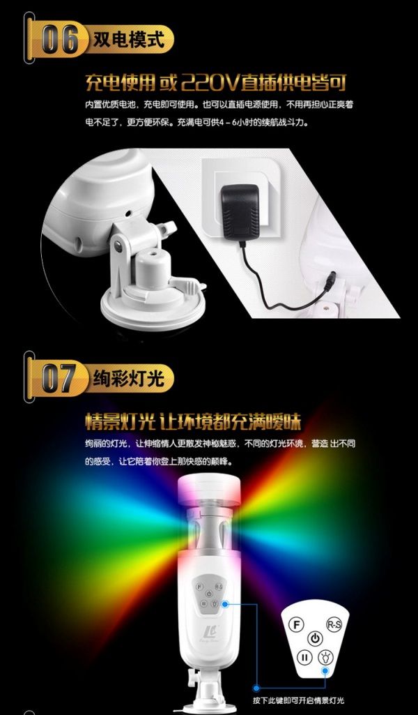 Magic Love - Telescopic Lover Masturators - Black photo-15