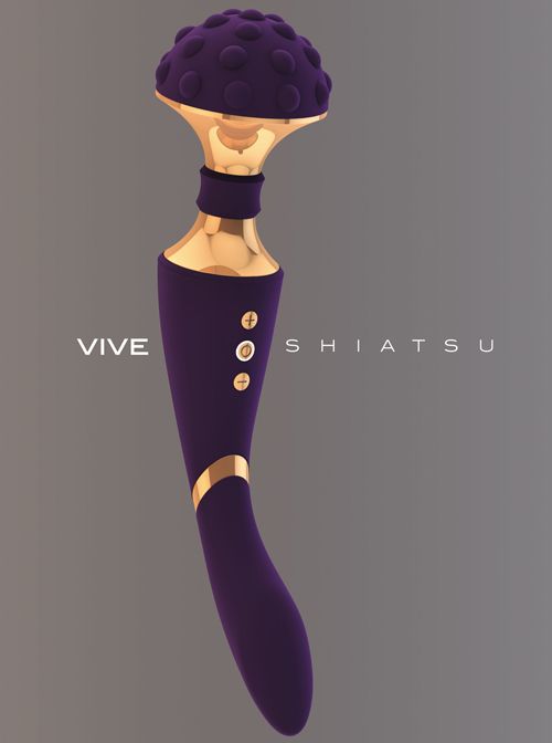 The Shiatsu has a unique design, which makes it a feast for ... Vive - Shiatsu - Purple photo-14