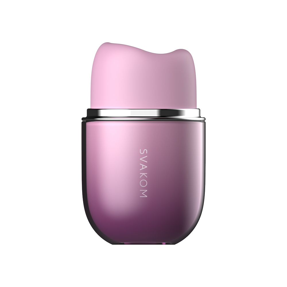 SVAKOM - Klitty Interactive Licking Stimulator - Dusty Lavender photo-6