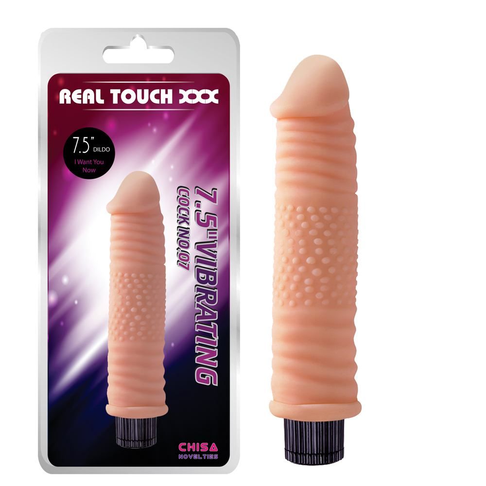 Material:T-Skin
Product Size:18.5cm, Φ4cm
Product Weight:0.1... Chisa - 7.5″ Vibrating Cock No.07 photo-8