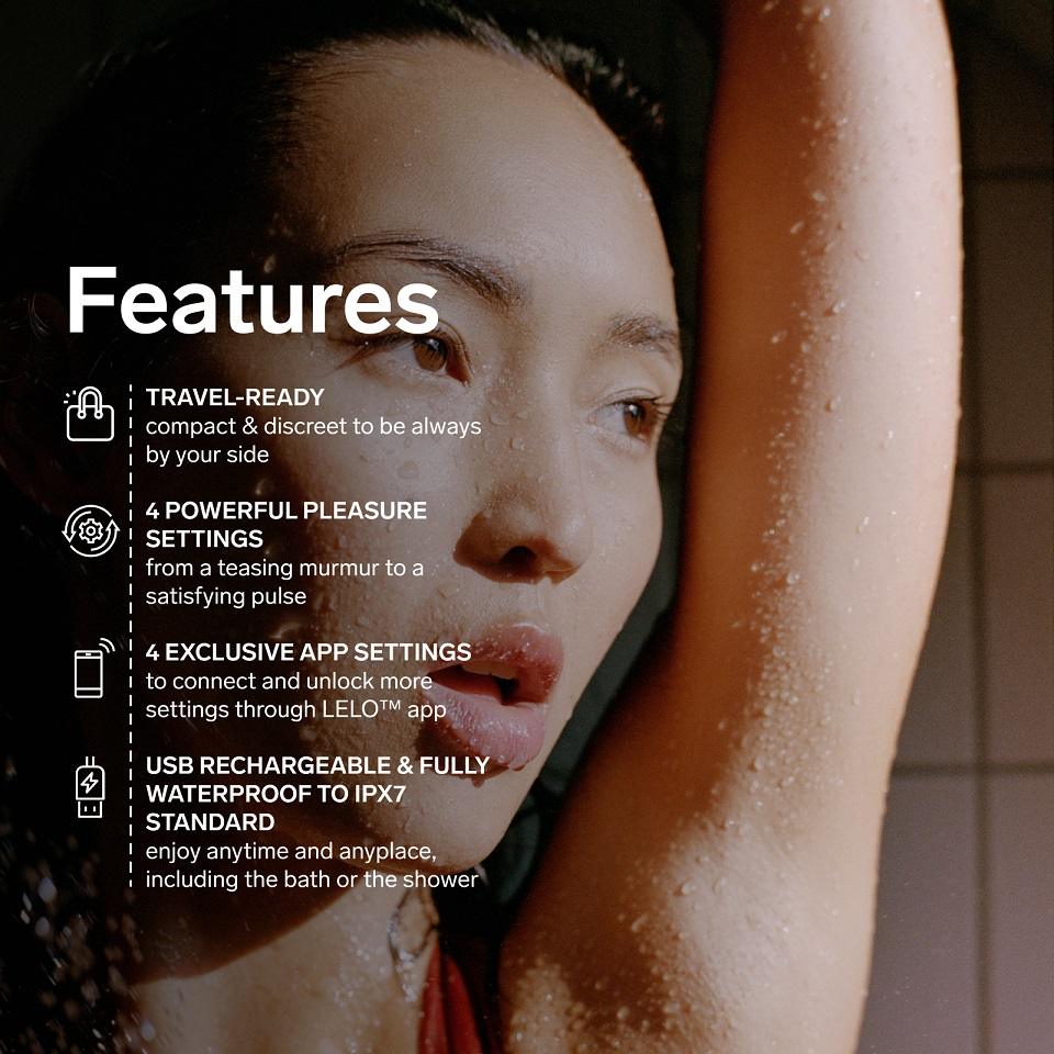 Lelo - Ako Originals APP Clitoral Vibrator - Soft Pink 照片-2