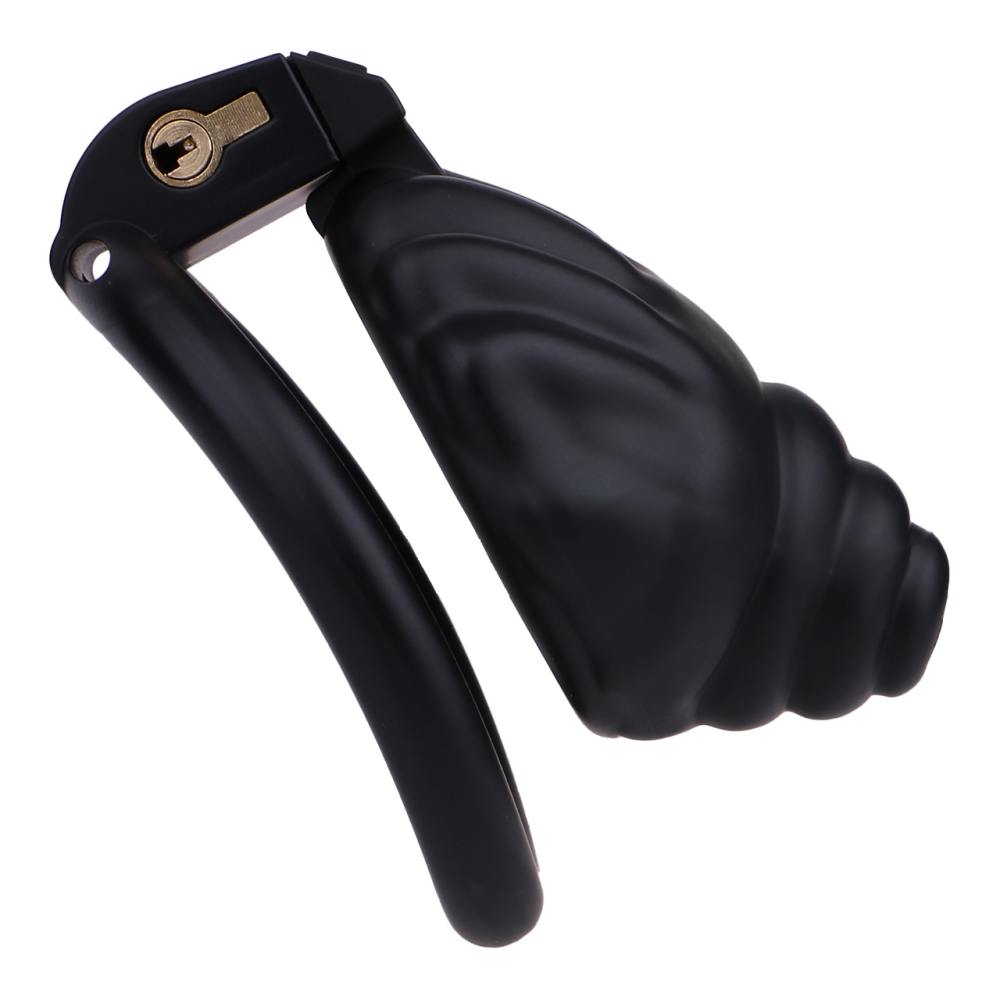 Material: Resin
Cage high: 31mm
Cage length: 47mm &nb... FAAK - Shell Resin Chastity Cage - Black photo-7