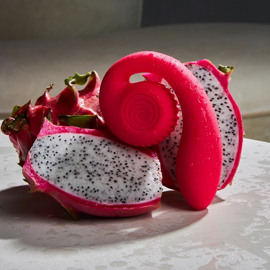 Looking for a toy that’s easy to love and even easier to use... SVibe - Snail Gizi Lite Vibrator - Dragonfruit photo-2