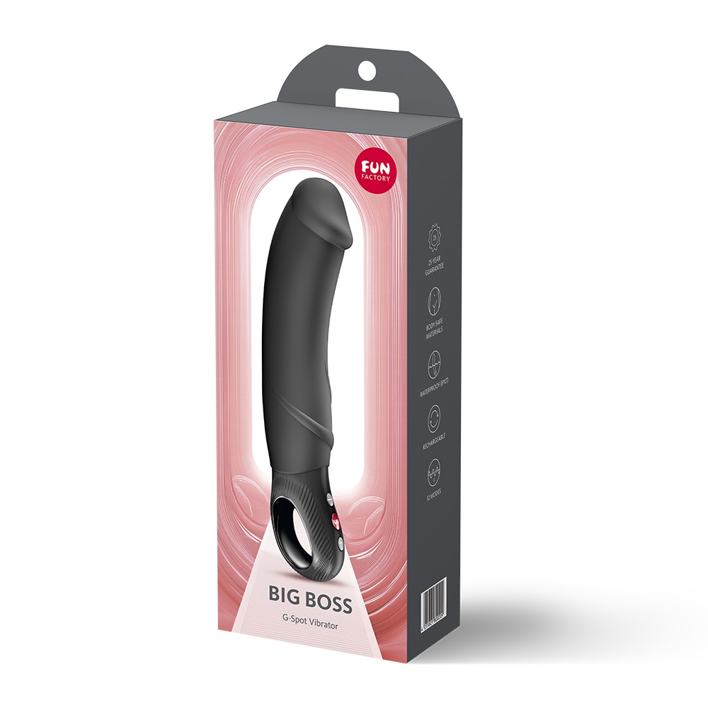 Fun Factory - Big Boss Vibrator - Black photo-10