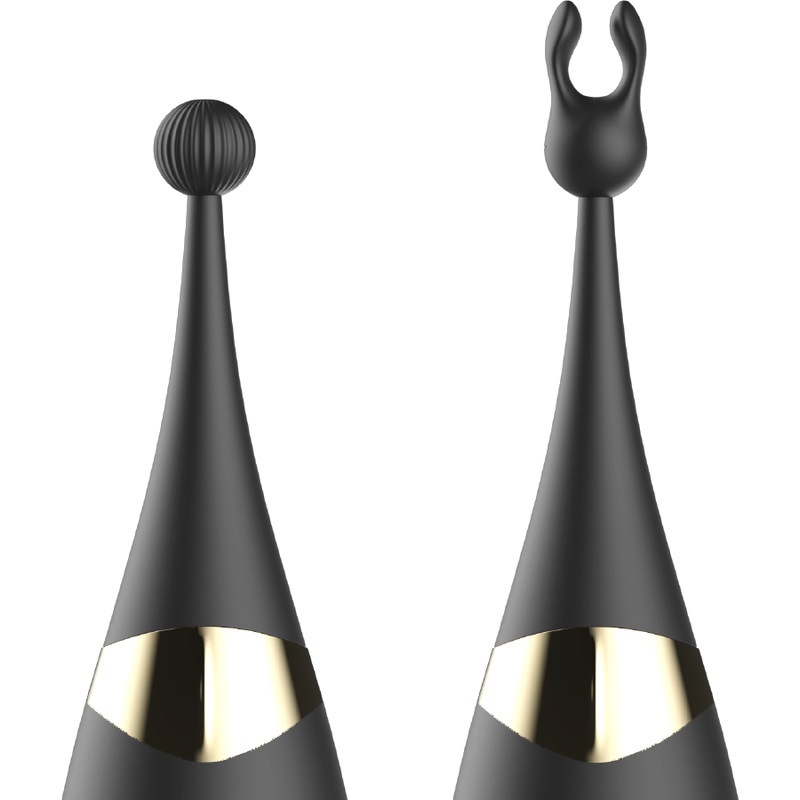 Two is better than one: get ready for unforgettable hours of... Ibiza - Pulsing G-Spot Clitoral Stimulator - Black photo-2