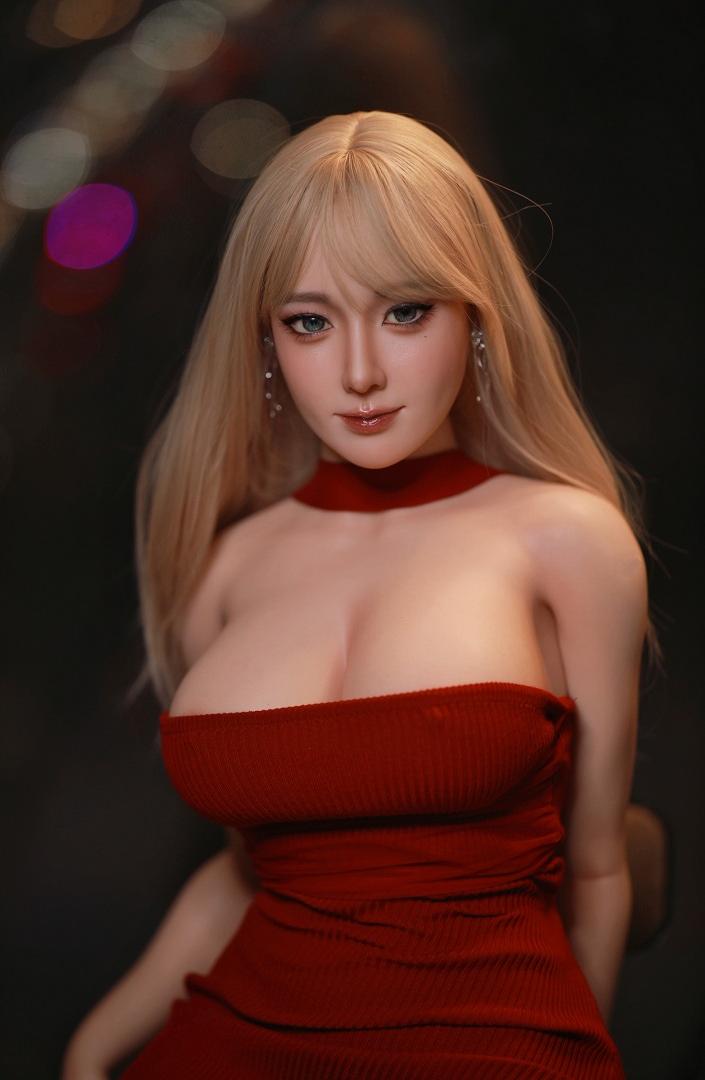 Audrey Korean Realistic Sex Doll, Curvy Body, Ultra Soft Silicone 163 cm (5’3 ft) photo