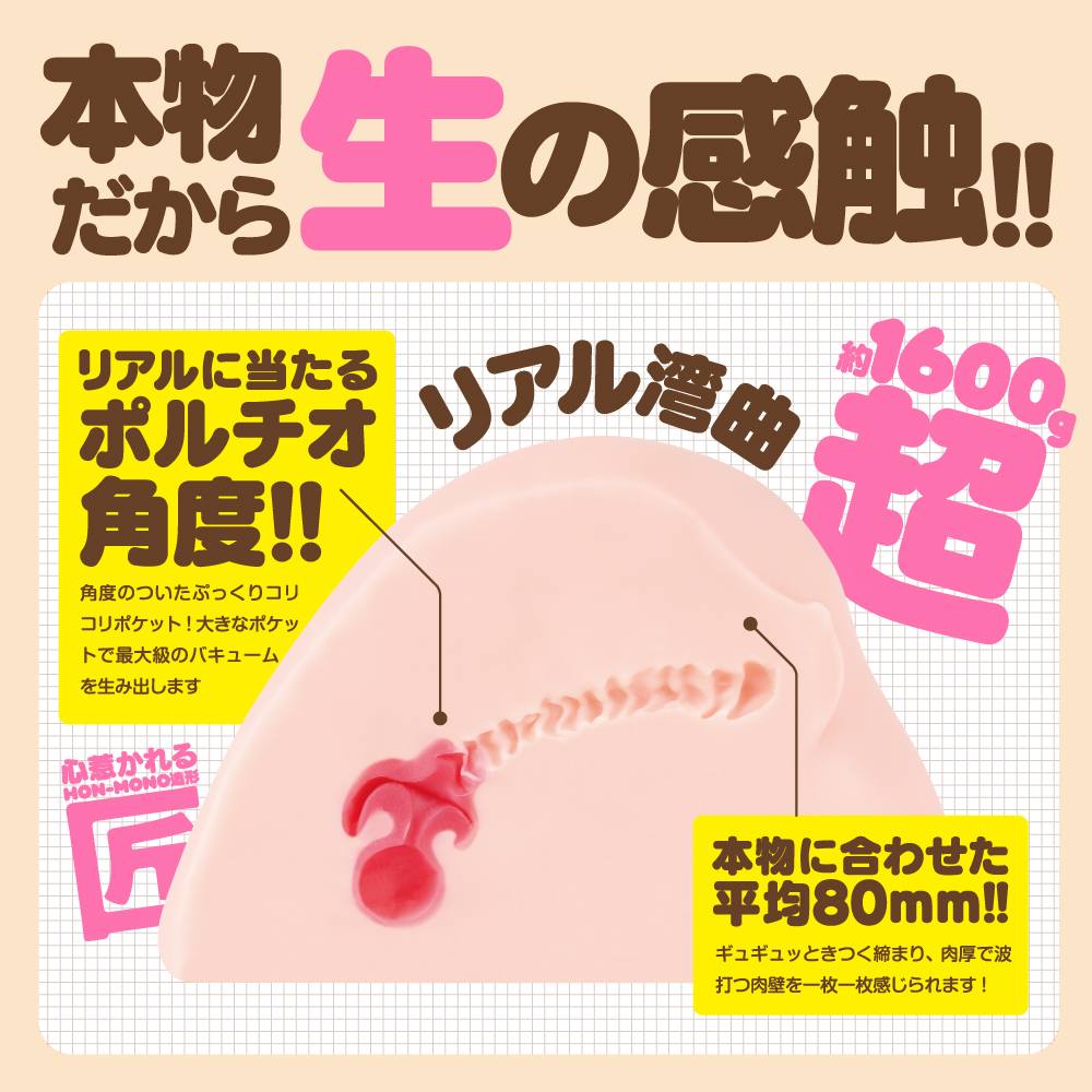 The realistic buttocks are reproduced with attractive HON-MO... G Project - Hon-Mono Hip Masturbator photo-5