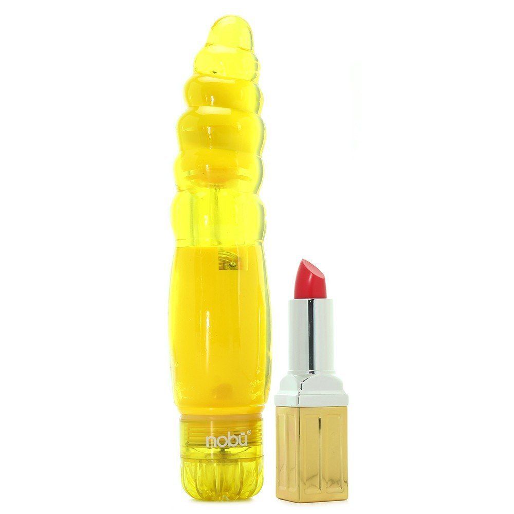 Body safe gel vibe. 100% waterproof. Multispeed dial. TP... Nobu - Sorbet Lemo Vibe - Yellow photo-6
