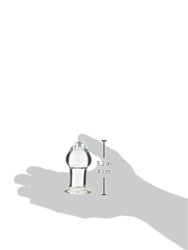 The Amethyst Rain Butt Plug is a beautiful butt plug that is... Glas - Amethyst Rain Butt Plug photo-3