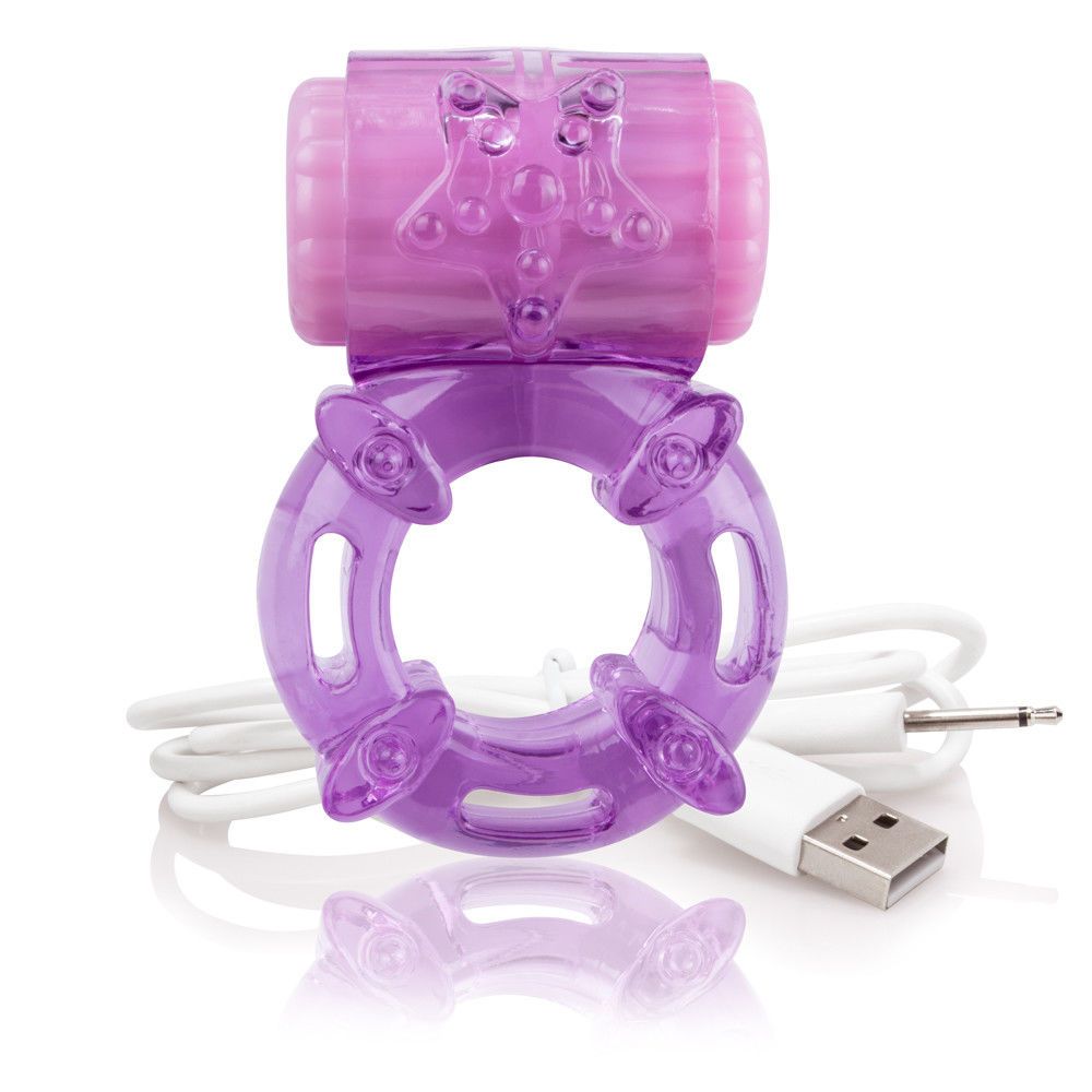 The luxurious, accessibly-priced Charged™ line is proud to i... The Screaming O - Charged Big O - Purple photo-2
