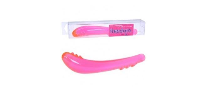 ToysHeart - Freedom Alfa Double Dildo - Pink photo-2