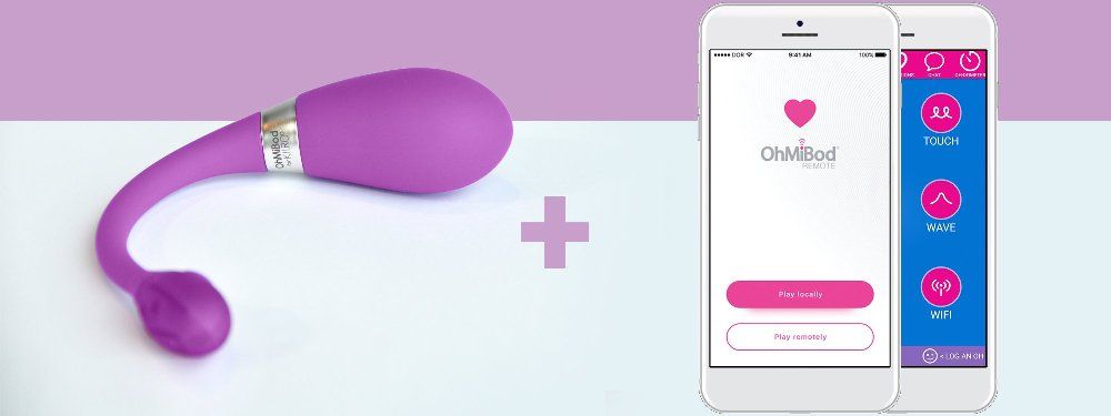 Esca is a versatile wearable massager. Bluetooth enabled for... Kiiroo - OhMiBod Esca - Purple photo-13
