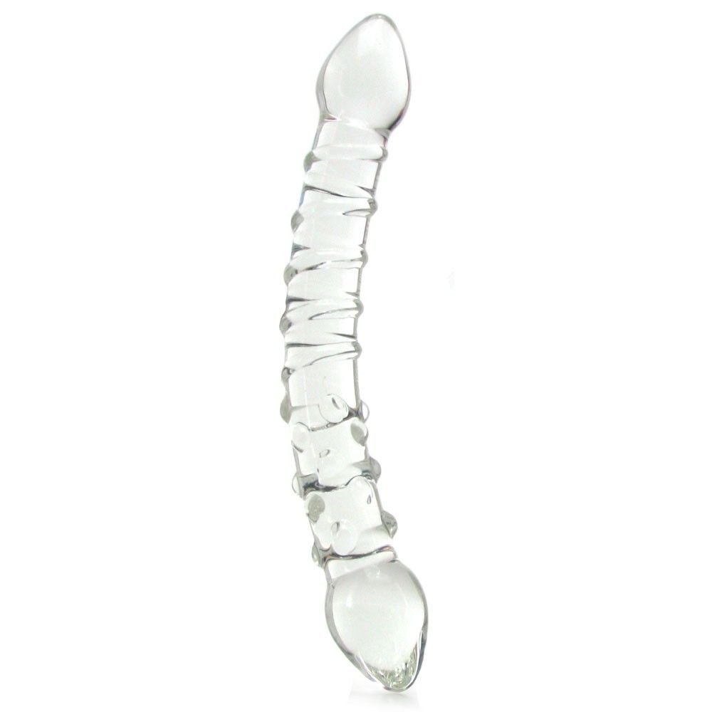 Glas - Double Trouble Glass Dildo photo-5