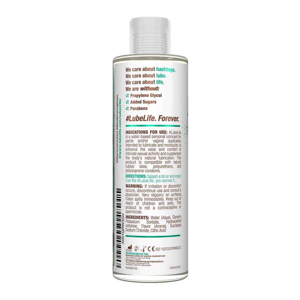 LubeLife - Mint Chocolate Chip Edible Water Based - 240ml photo-2