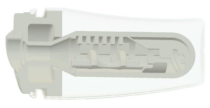 Continuous wart structure with a maximum side of 10 mm. It c... KMP - Adell 10Torqueful Block photo-2
