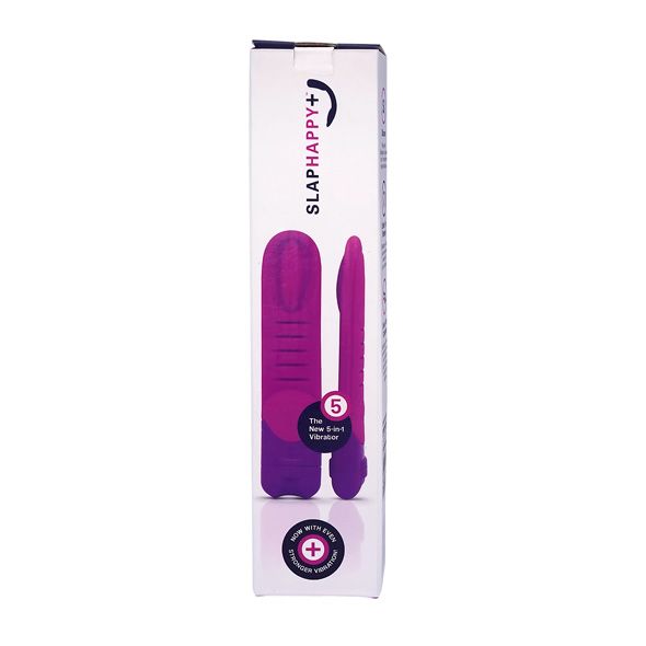 The crowdfunded bendable 5 in 1 vibrator for frisky people! ... Slaphappy - Plus Bendable 5 in 1 Vibrator - Purple photo-14