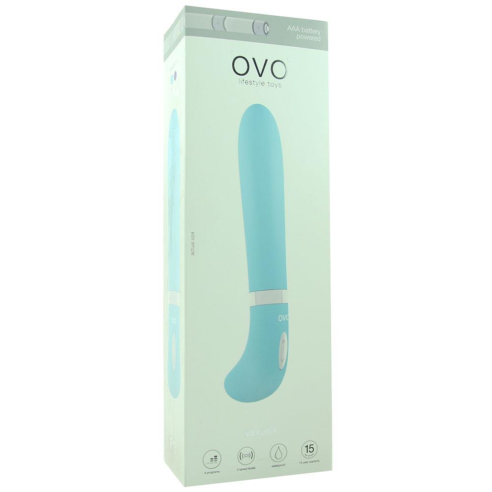 The OVO F13 Vibrator is just the toy to introduce into your ... Ovo - F13 G-Spot Vibrator - Blue photo-4