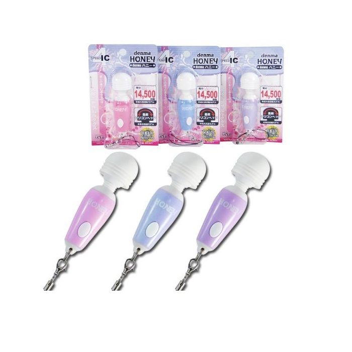Surprisingly powerful! Vibration to so small bending also ne... Mode Design - Denma Honey Tiny Wand Massager - Pink photo-5