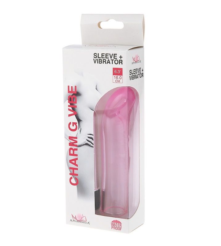 Size: 16.0*3.2 cm (L6.3" x D1.25")
Materia... Aphrodisia - Charm G Vibe - Pink photo-10