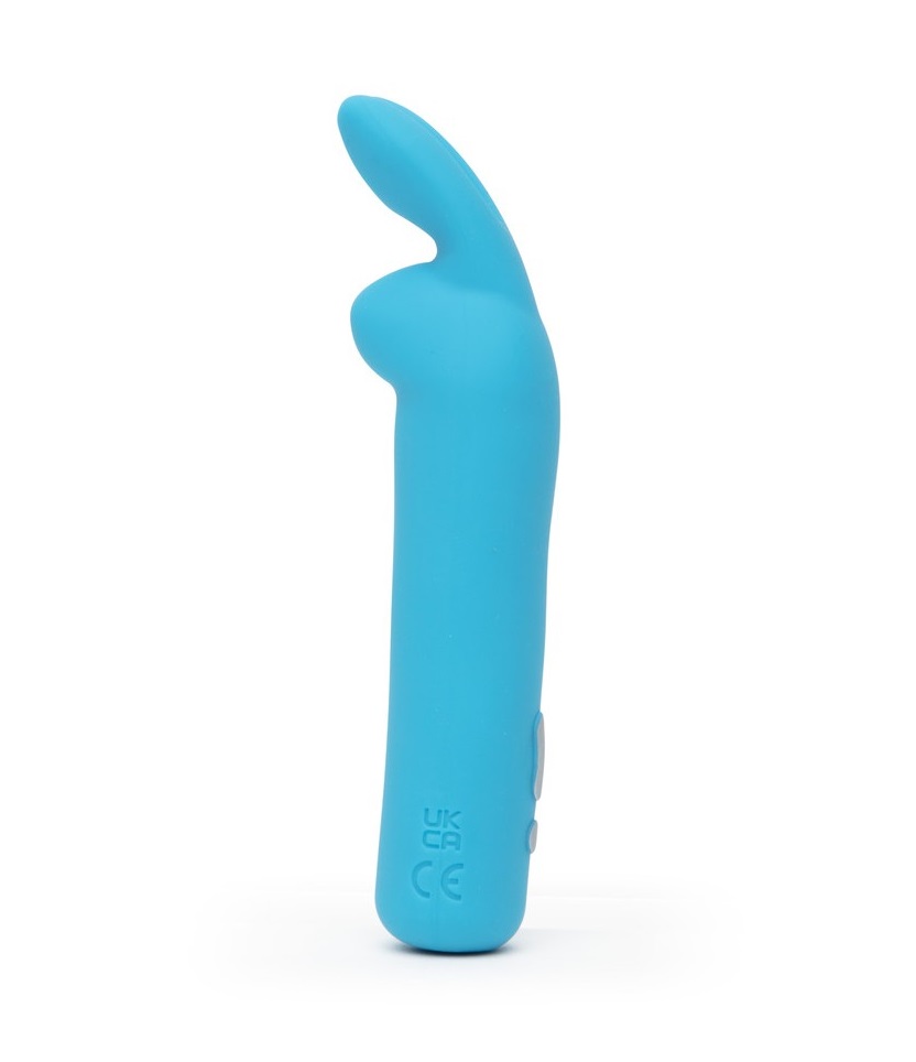 Small enough to slip in your pocket but strong enough to pro... Happy Rabbit - Ears Vibro Bullet - Blue photo-3