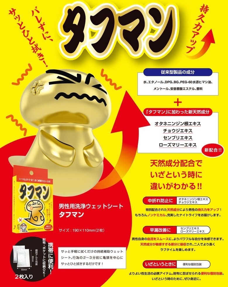 Enough than usual!
When you want to do your best for a long ... SSI - Tough Man Wet Sheets 2 pcs photo-2