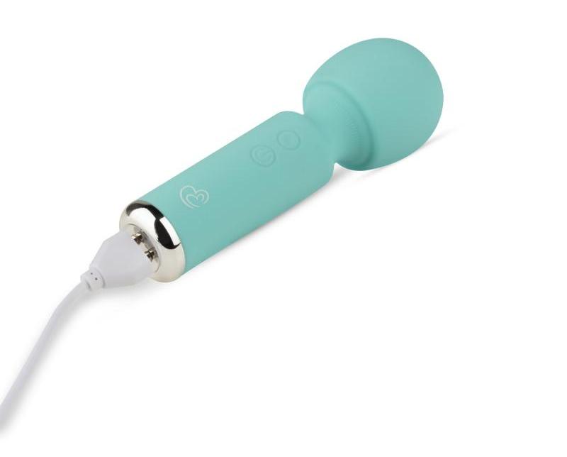 Discover this delightful Mini Vibe Wand Vibrator from EasyTo... Easytoys - Mini Vibe Wand - Aqua photo-6