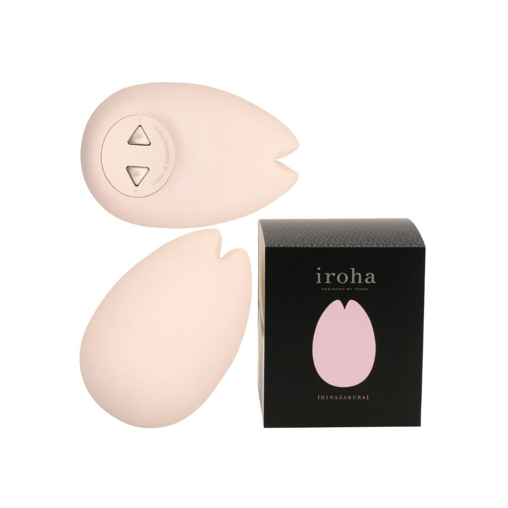 Vibrator sex toy for women designed by Tenga using soft touc... Iroha - Hinasakura Massager - Pink photo-13
