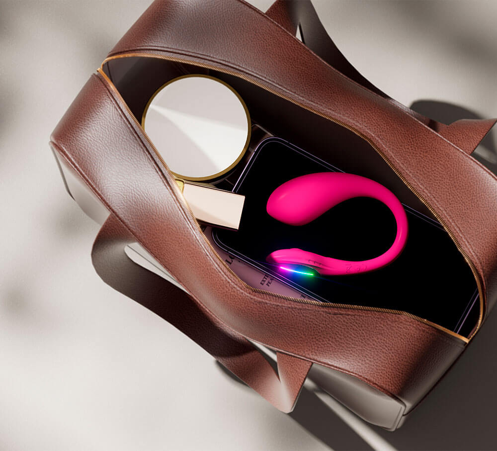 Designed to deliver precise G-spot stimulation in an elegant... Lovense - Mini Lush - G-Spot Egg Vibrator App Controlled photo-8