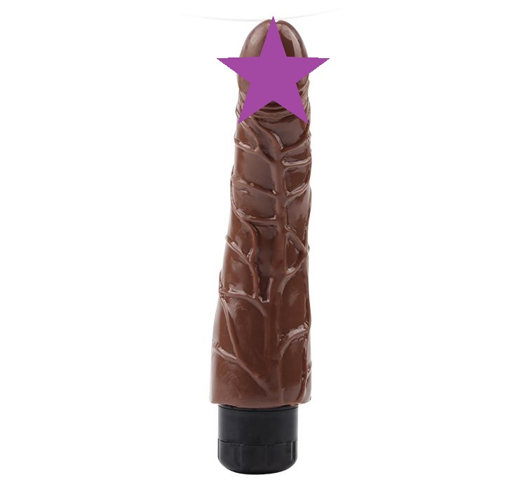 Multi-Speed Vibrations, Waterproof, Phthalate Free
Material... Chisa - Mambo Vibe Dildo 9″ - Brown photo-2