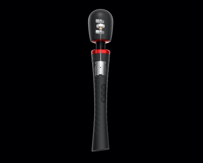 Extreme power, supreme orgasm! A male stimulator kit which c... Man.Wand - Xtreme Stimulator - Black photo-7
