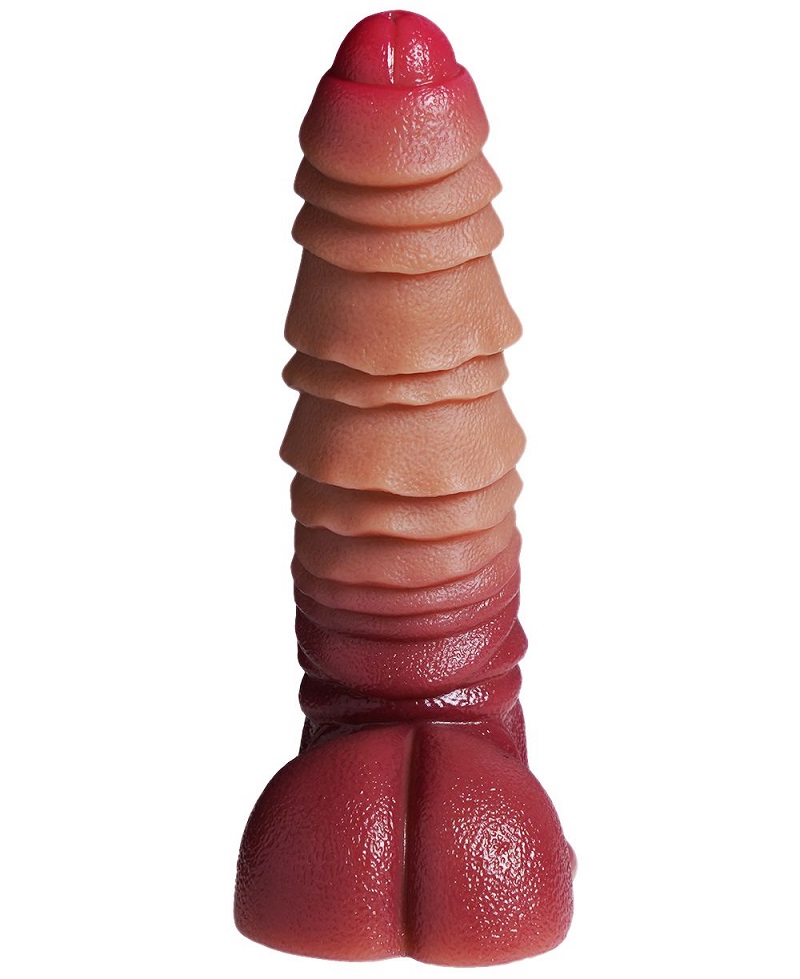 Dildo with a strong suction cup in a special shape and colou... XX-Dreamstoys - Mutant Dildo #6 - Flesh photo-5