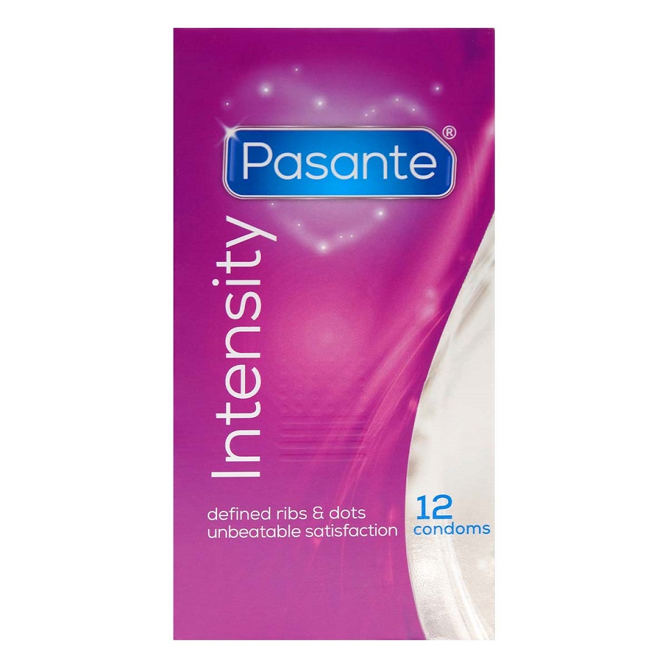 Pasante - Ribs & Dots Condoms 12's Pack
