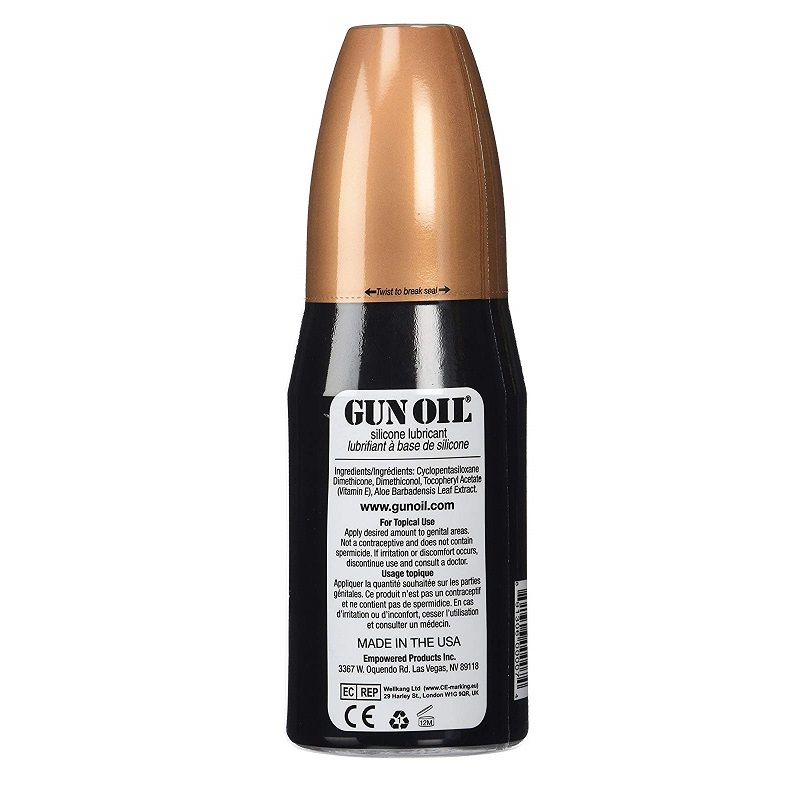 Super slick, water-resistant, and made to perform as long as... Gun Oil - Silicone Lubricant - 237ml photo-2