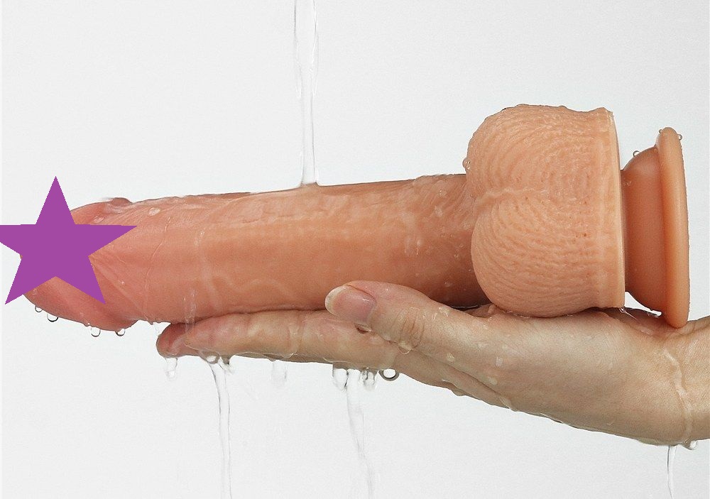 Anthony, from Love Toy Dual-layered Rotating Silicone Natura... Lovetoy - 8.5" Dual Layered Rotating Nature Cock - Flesh photo-2