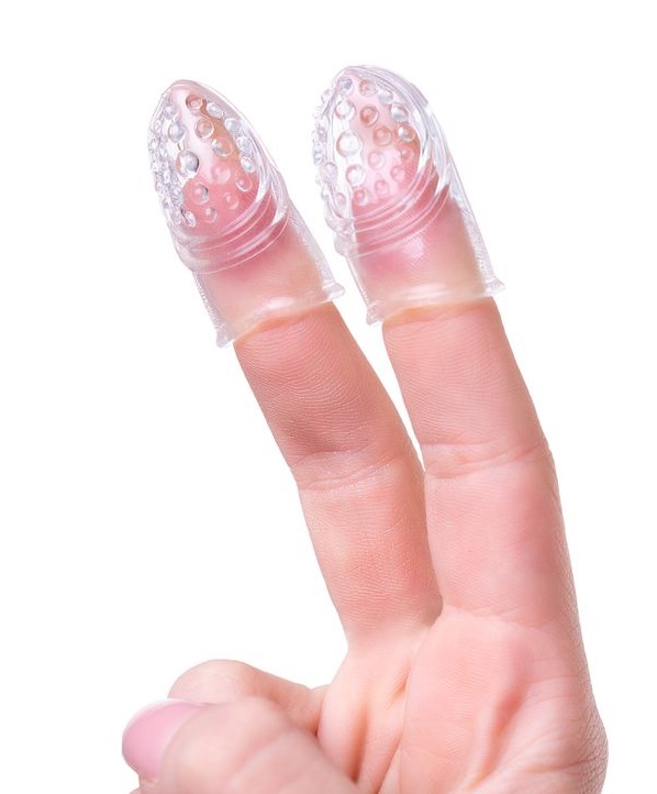 The A-Toys Favi finger attachment kit is made of a safe, sof... A-Toys - Favi Finger Sleeves - Clear photo-2