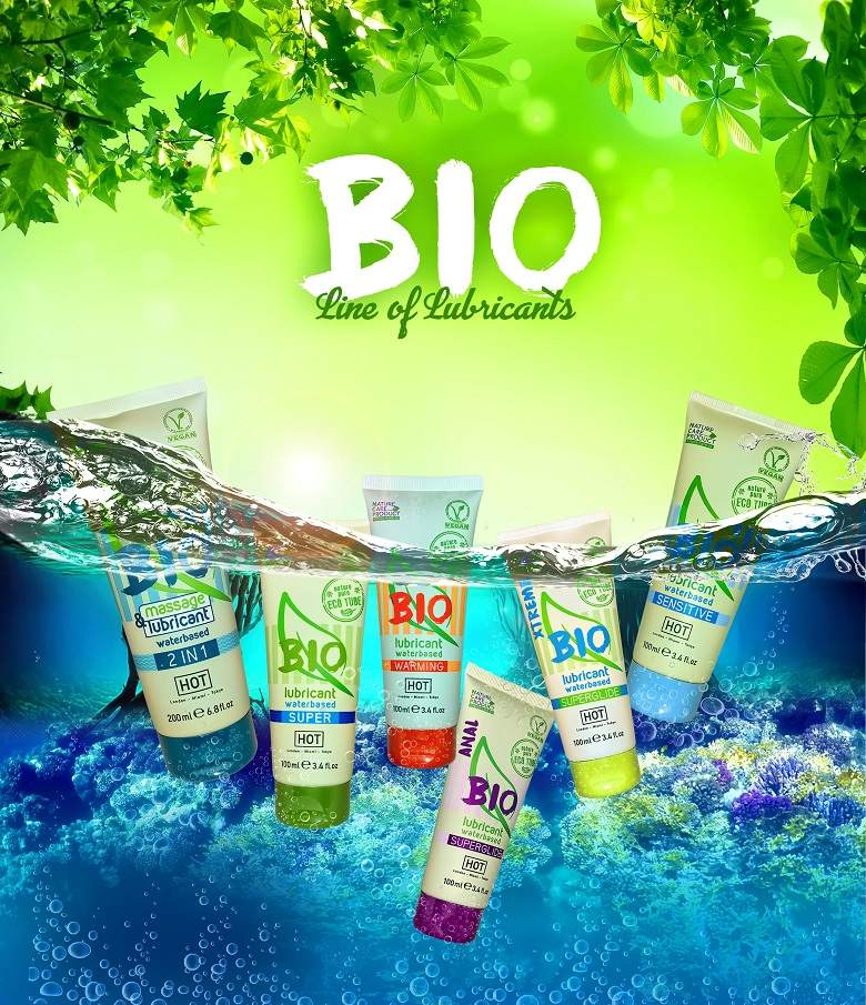 Organic water-based lubricant. Thanks to the extract of red ... Hot - Bio Lubricant Water-Based Warming - 100ml photo-3
