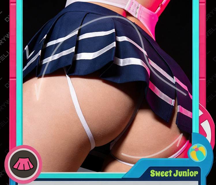 Drywell - C03 Anime School Costume - Blue photo