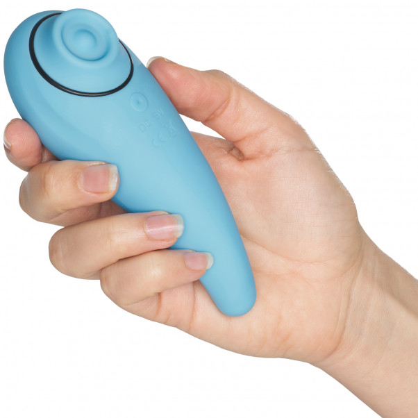 FemmeGasm is a revolutionary vibrator to reach great orgasms... Feelztoys - FemmeGasm Tapping & Tickling Vibe - Turqoise photo-2