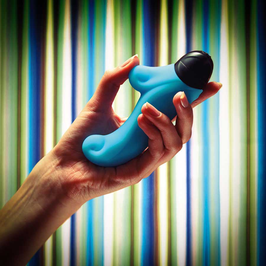 The waterproof MiniVIBRATOR OCEAN delivers the perfect wave ... Fun Factory - Vibe Ocean - Turquoise photo-8