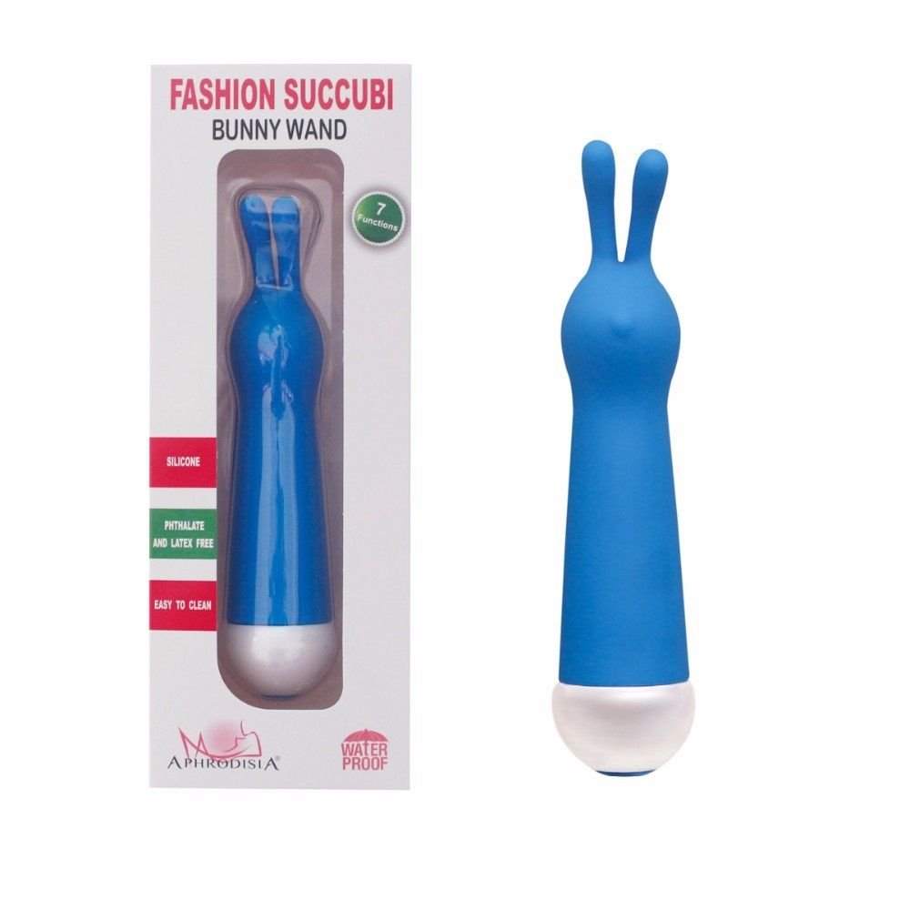 Material: Silicone, Phthalate and Latex Free
Soft and Skin F... Aphrodisia - Fashion Succubi Bunny Wand - Purple photo-4