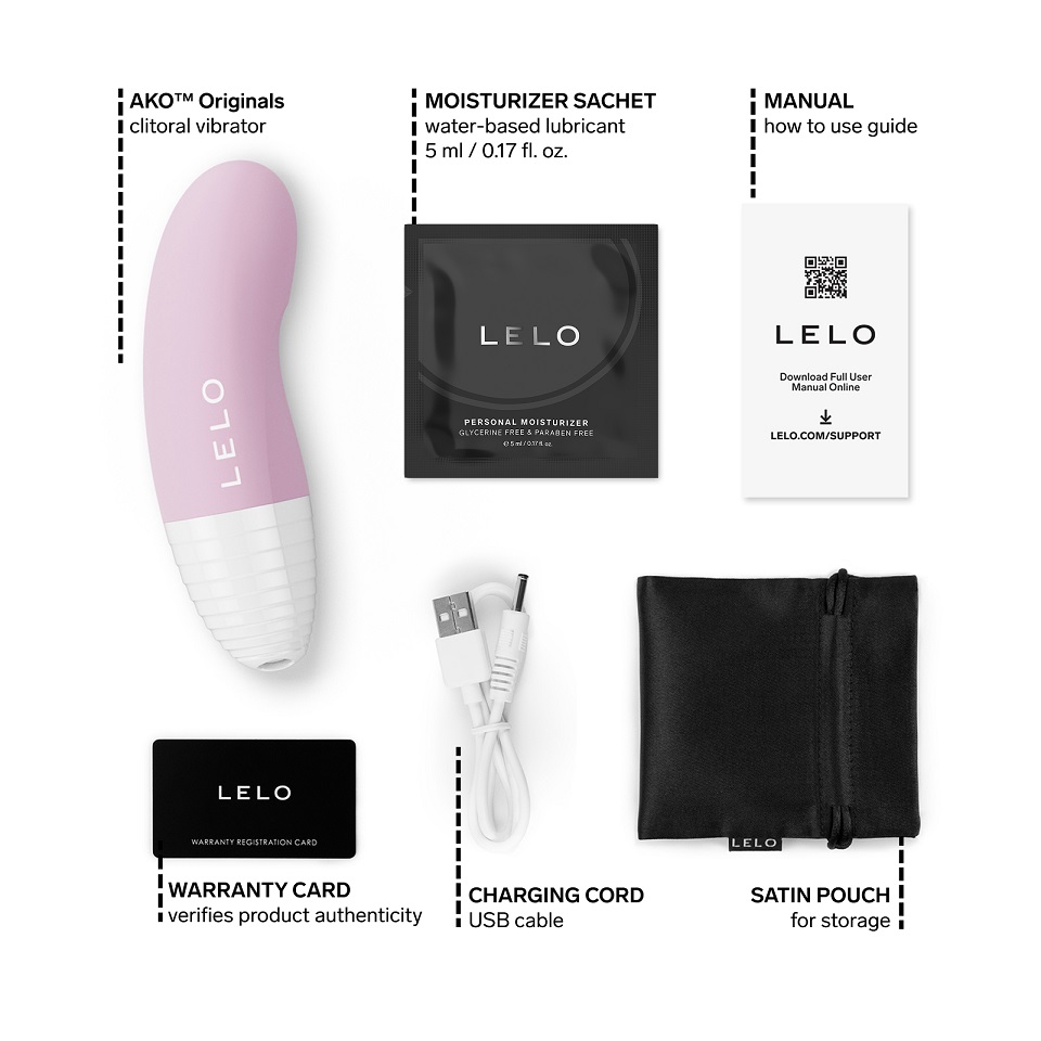 Lelo - Ako Originals APP Clitoral Vibrator - Soft Pink 照片-8