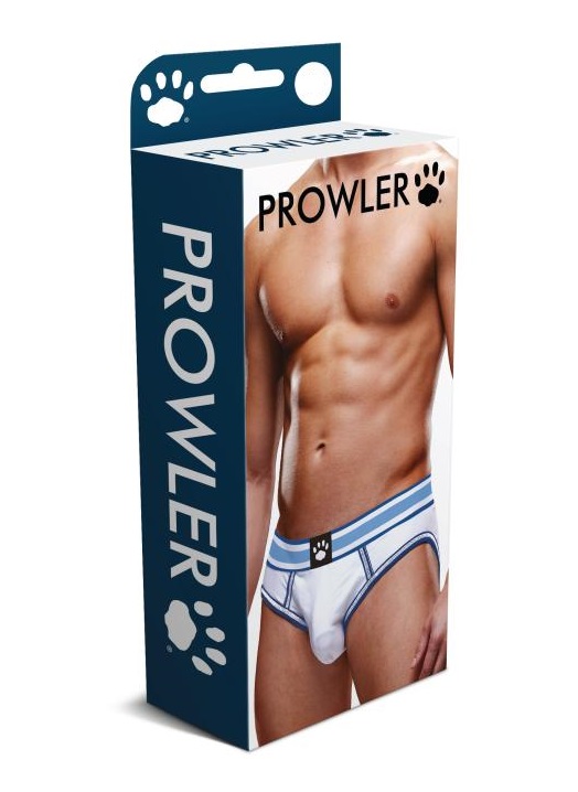 These stylish backless briefs from Prowler are certain to ge... Prowler - Open Briefs - White/Blue - S photo-3