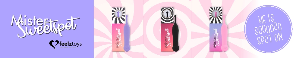 Mister Sweetspot knows how to touch your sensitive spots! Th... Feelztoys - Mister Sweetspot Clitoral Vibe - Purple photo-9
